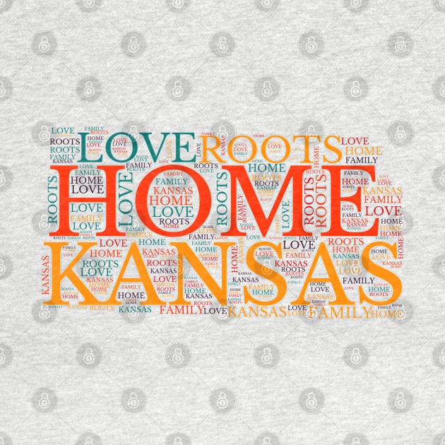 Kansas State Home, Love, Roots and Family Map by maro_00